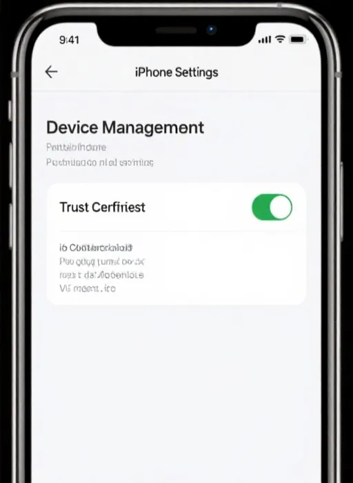 iOS安装信任证书图解